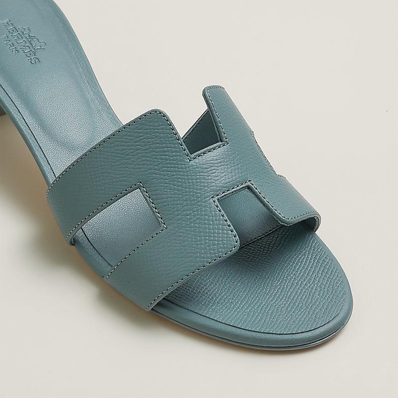 Giày Hermes Oasis Sandal Nữ Xanh Dương